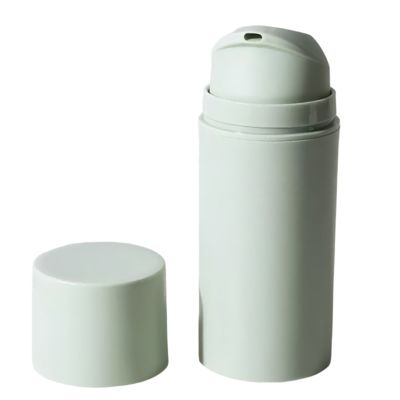 50 ml επαναγεμιστέα μπουκάλι αντλίας χωρίς αέρα με προσαρμοσμένη έγχρωμη εκτύπωση για φροντίδα του δέρματος και καλλυντικά