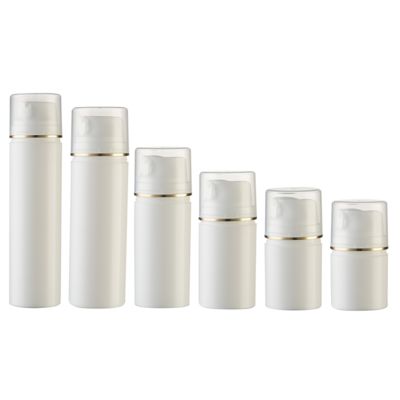 Προσαρμοσμένο χρώμα μπουκάλι αντλίας χωρίς αέρα PP με αντλία κενού για 100% εκκένωση και ανθεκτικό ελαφρύ σχεδιασμό