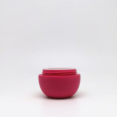 Σφαιρικό 25g πλαστικό βάζο κρέμας με εργονομικό σχεδιασμό για εύκολη χρήση στην φροντίδα του δέρματος