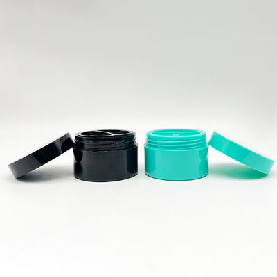 50+50g PP Plastic Double Layer Cream Jar With Disc for Precise Dosage Control and Easy Application