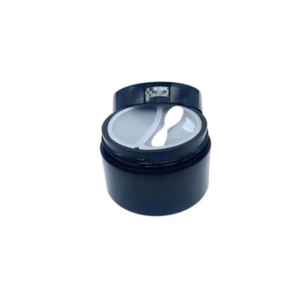 50+50g Matt PP πλαστικό βάζο κρέμας με κουτάλι και διπλό κέλυφος για συσκευασία καλλυντικών με προθεσμία 20 ημερών