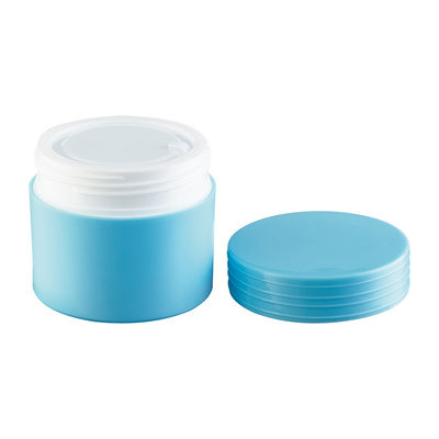 80g PP Material Plastic Cream Jar with Matte Finish and Customizable Cap Color for Face Cream Application