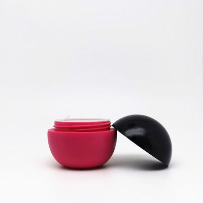 Round Shape Plastic Cream Jar with Silkscreen Printing and Pack in Cartons Available in 5g 25g 50g 80g Sizes