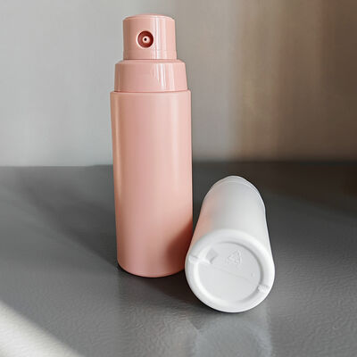 Χονδρικό μπουκάλι ψεκασμού σκόνης PE από πλαστικό υλικό με εκτύπωση με μεταξένιο οθόνο σε μεγέθη 60G 100G 150G για συσκευασία σκόνης ταλκού