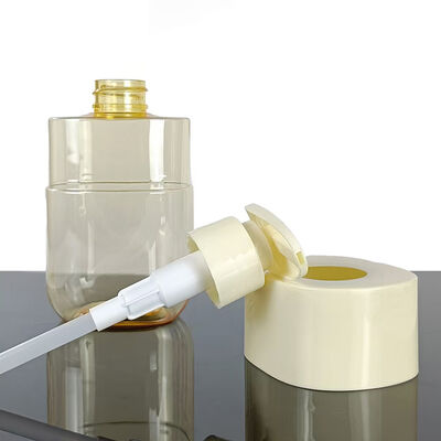 Μπουκάλι λοσιόν PET 300ml με υψηλή αντοχή στην κρούση και έγκριση FDA για καλλυντική χρήση