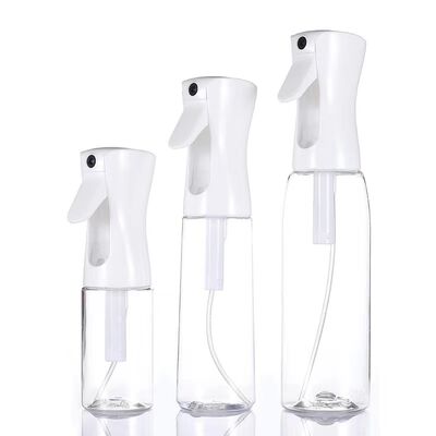 200-500ml μπουκάλι PET συνεχούς σκανδάλη ψεκαστήρα με τεχνολογία ομίχλης, πιστοποιημένο REACH, προσαρμοσμένα χρώματα
