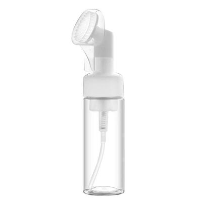 100 ml 200 ml επαναχρησιμοποιήσιμο μπουκάλι σφουγγαρισμού από σιλικόνη με αντλία σφουγγαρισμού για καθαριστικό προσώπου και δοχείο σαπουνιού
