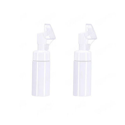 100 ml 200 ml επαναχρησιμοποιήσιμο μπουκάλι σφουγγαρισμού από σιλικόνη με αντλία σφουγγαρισμού για καθαριστικό προσώπου και δοχείο σαπουνιού