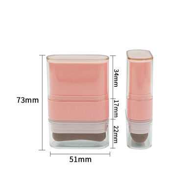Χονδρικό 10g χωρητικότητα κενό Blush Stick με προσαρμόσιμη εκτύπωση και τροφικό πλαστικό για αποσμητικό μπαλσάμι