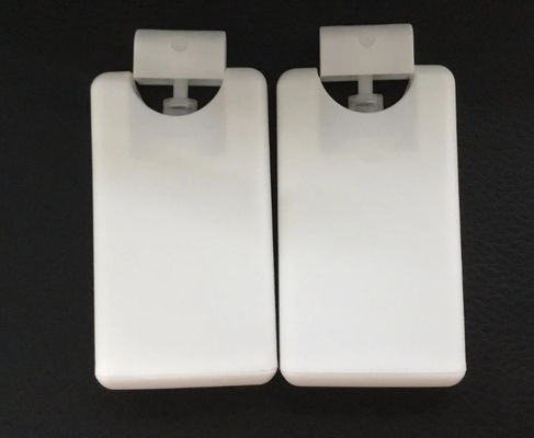 Λευκό Χρώμα Αντλία Αρώματος Ψεκαστήρας 20ml Πλαστικό Υλικό Μπουκάλι Ψεκασμού Πιστωτικής Κάρτας