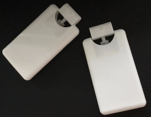 Λευκό Χρώμα Αντλία Αρώματος Ψεκαστήρας 20ml Πλαστικό Υλικό Μπουκάλι Ψεκασμού Πιστωτικής Κάρτας