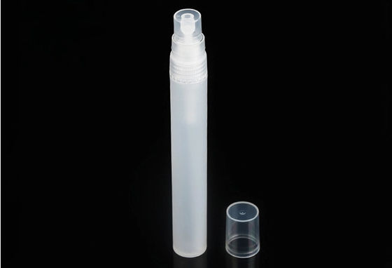 Frosted Mini Fine Mist Spray Bottle with Clear Protective Cap
