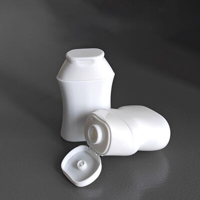 Σχεδιασμός Flip Top Cap 40ml 60ml HDPE καλλυντικό μπουκάλι με προσαρμόσιμα σχήματα για σαμπουάν και φροντίδα του δέρματος