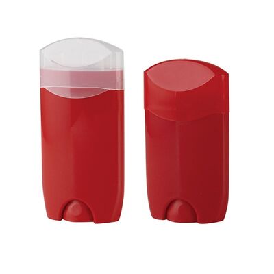 Χονδρικό χρώμα 50ml 80ml PP πλαστικό σωλήνα αποσμητικού με μεταξωτή εκτύπωση κενή καλλυντική συσκευασία