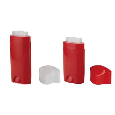 Χονδρικό χρώμα 50ml 80ml PP πλαστικό σωλήνα αποσμητικού με μεταξωτή εκτύπωση κενή καλλυντική συσκευασία