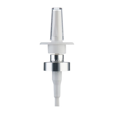 18/410 20/410 28/410 Fine Mist Nasal Spray Pump Φιάλη πλαστικού ψεκαστήρα με κάλυμμα Προσαρμοσμένο χρώμα για καλλυντικά και φαρμακευτικά προϊόντα