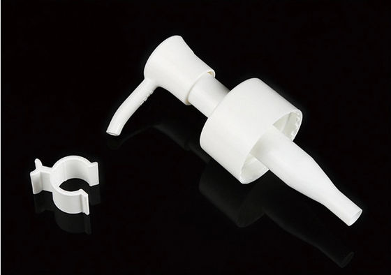 Προσαρμοσμένη αντλία λοσιόν PP με κλιπ για φροντίδα του δέρματος 24/28mm