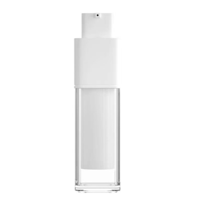 30ml 50ml Πλαστικό PP Τετράγωνο Μπουκάλι Airless με Αντλία